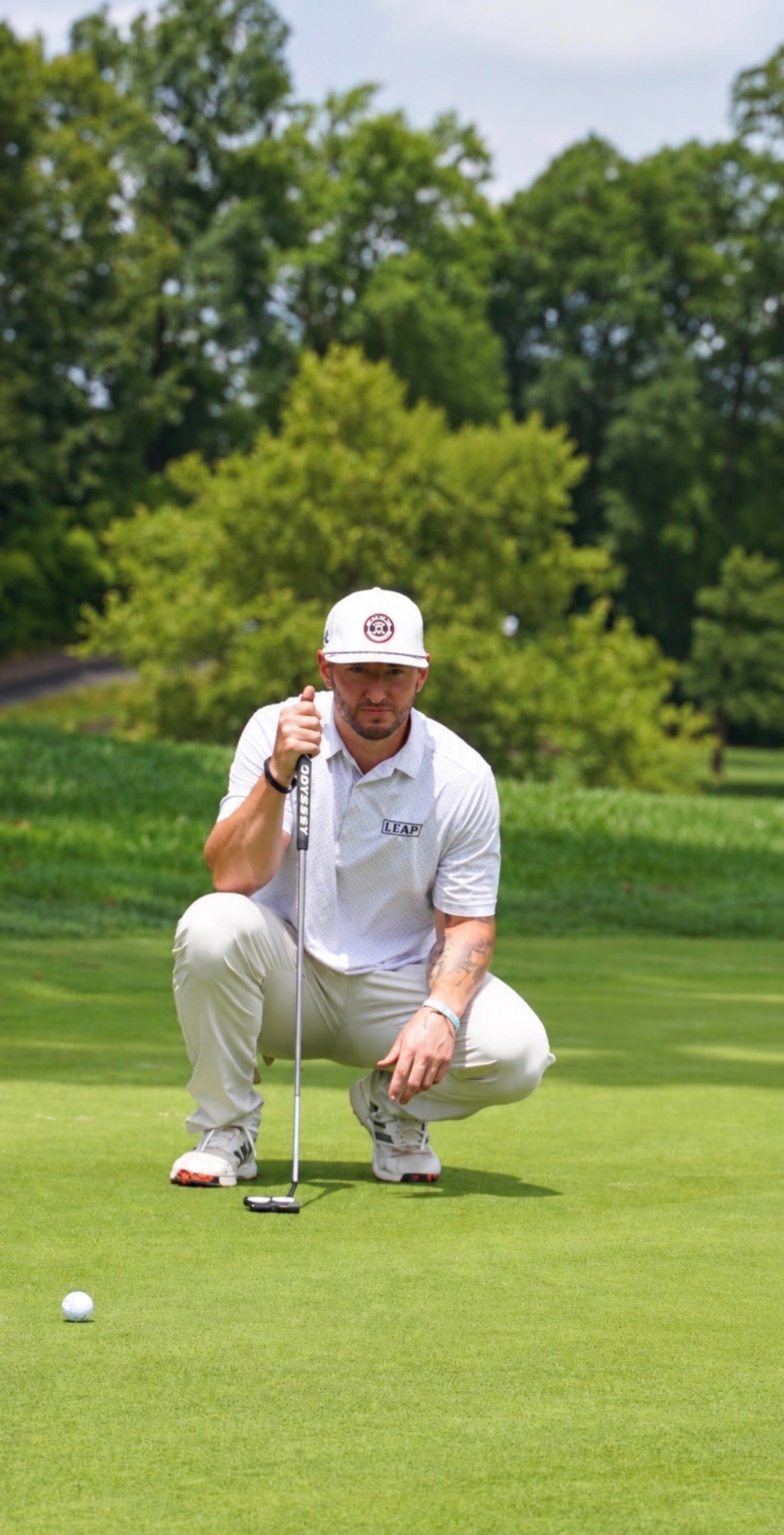 Christopher Wunder on the golf course